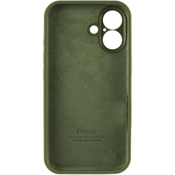 Чохол Silicone Case Full Camera Protective (AA) для Apple iPhone 16 (6.1")