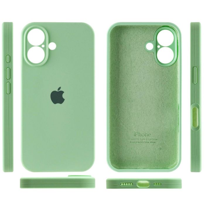 Чохол Silicone Case Full Camera Protective (AA) для Apple iPhone 16 (6.1")