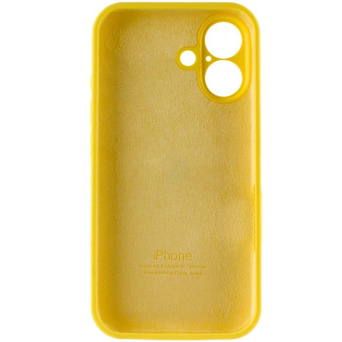 Чохол Silicone Case Full Camera Protective (AA) для Apple iPhone 16 (6.1")