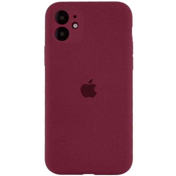 Чохол Silicone Case Full Camera Protective (AA) для Apple iPhone 12 (6.1")