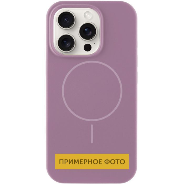 Чохол Silicone Case Full Protective (AA) NO LOGO with MagSafe для Apple iPhone 15 Plus (6.7")