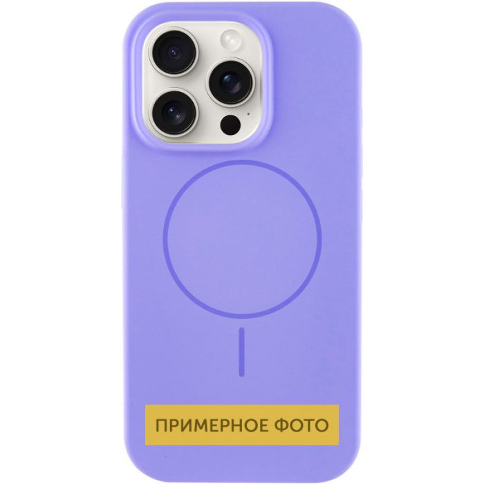 Чохол Silicone Case Full Protective (AA) NO LOGO with MagSafe для Apple iPhone 15 Plus (6.7")