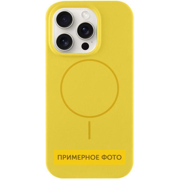 Чохол Silicone Case Full Protective (AA) NO LOGO with MagSafe для Apple iPhone 15 Plus (6.7")