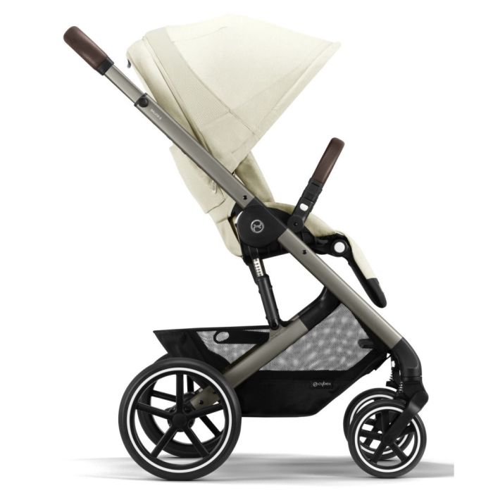 Коляска Cybex Balios S Lux TPE Seashell Beige (с бампером)