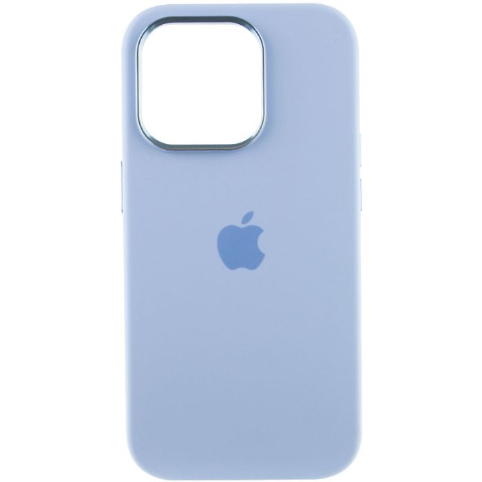 Чохол Silicone Case Metal Buttons (AA) для Apple iPhone 14 Pro (6.1")