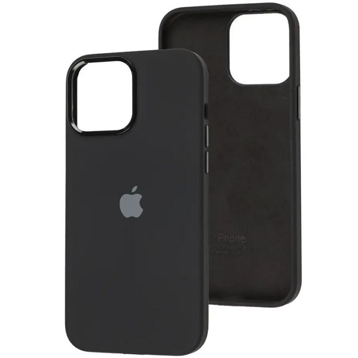 Чохол Silicone Case Metal Buttons (AA) для Apple iPhone 14 Pro (6.1")