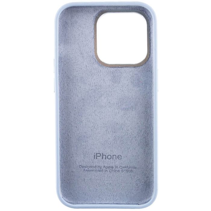 Чохол Silicone Case Metal Buttons (AA) для Apple iPhone 14 Pro Max (6.7")