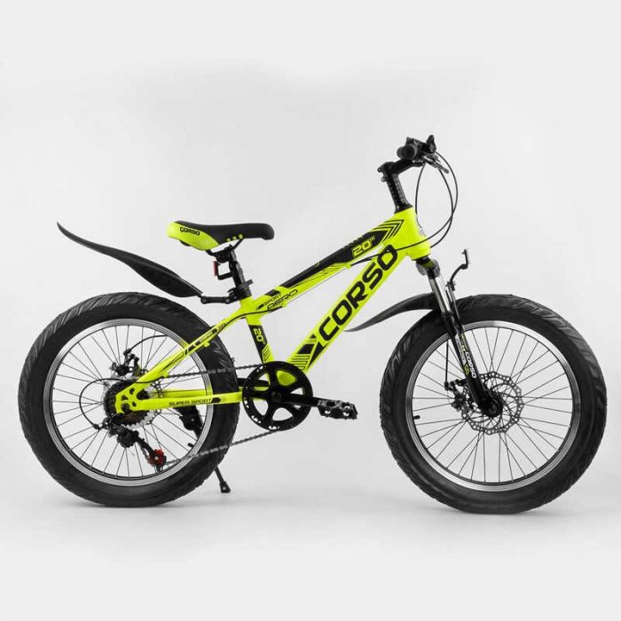 Дитячий спортивний велосипед 20'' CORSO "AERO" (38200) зібраний на 75%