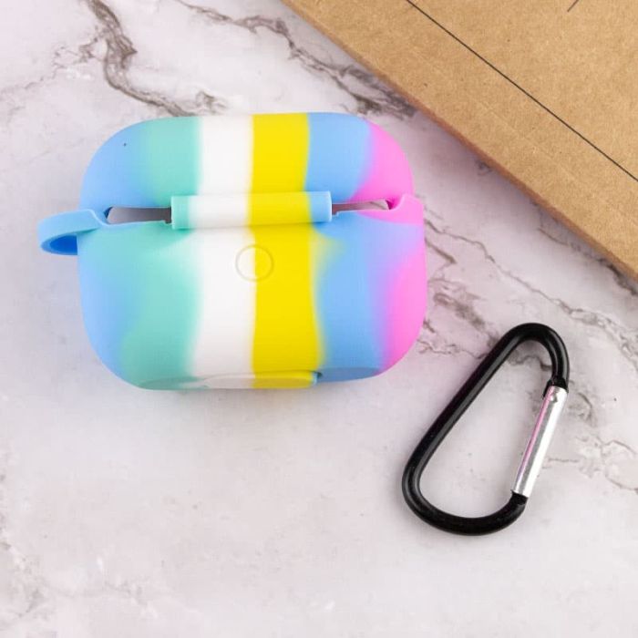 Силіконовий футляр Colorfull для навушників AirPods Pro