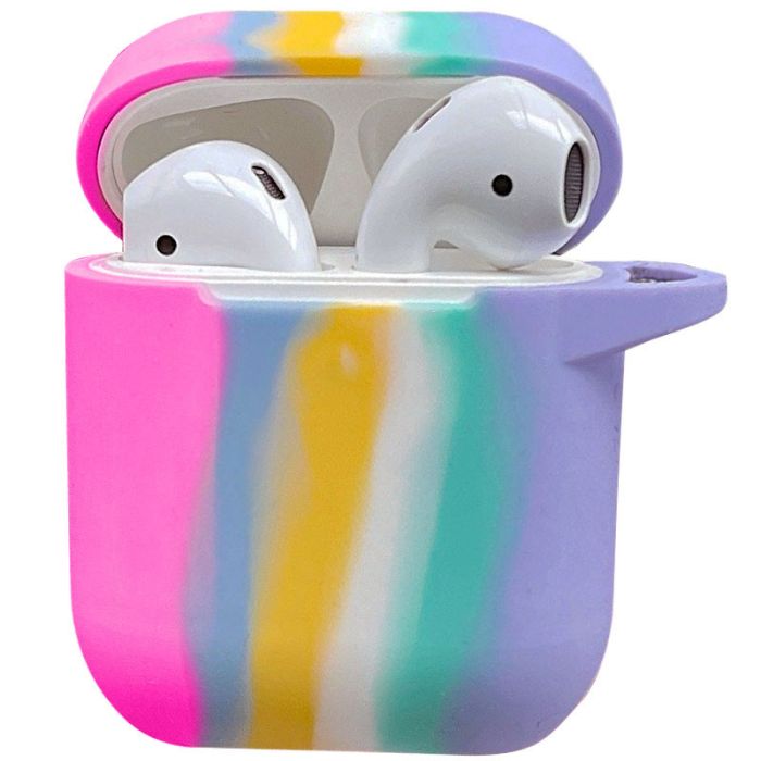 Силіконовий футляр Colorfull для навушників AirPods 1/2