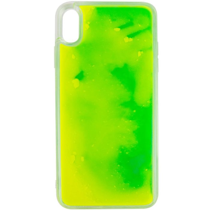 Неоновий чохол Neon Sand glow in the dark для Apple iPhone XS Max (6.5")