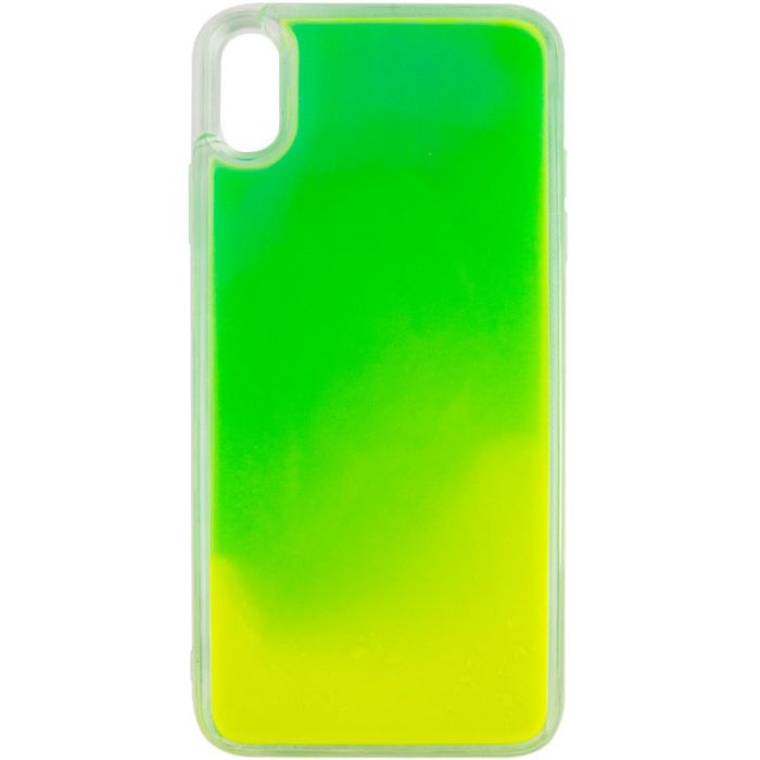 Неоновий чохол Neon Sand glow in the dark для Apple iPhone XS Max (6.5")