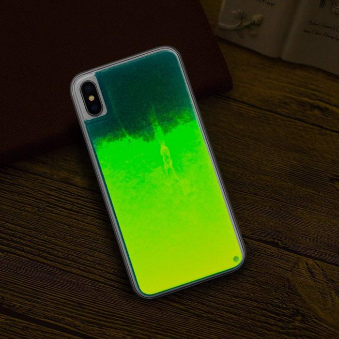 Неоновий чохол Neon Sand glow in the dark для Apple iPhone XS Max (6.5")