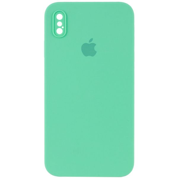 Чохол Silicone Case Square Full Camera Protective (AA) для Apple iPhone XS Max (6.5")
