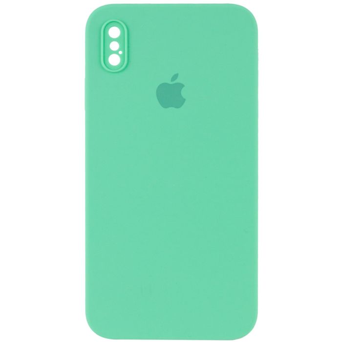 Чохол Silicone Case Square Full Camera Protective (AA) для Apple iPhone XS Max (6.5")