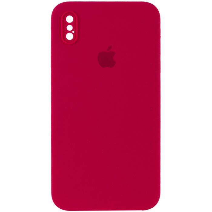 Чохол Silicone Case Square Full Camera Protective (AA) для Apple iPhone XS Max (6.5")