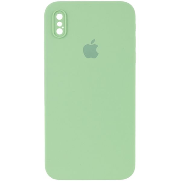 Чохол Silicone Case Square Full Camera Protective (AA) для Apple iPhone XS Max (6.5")
