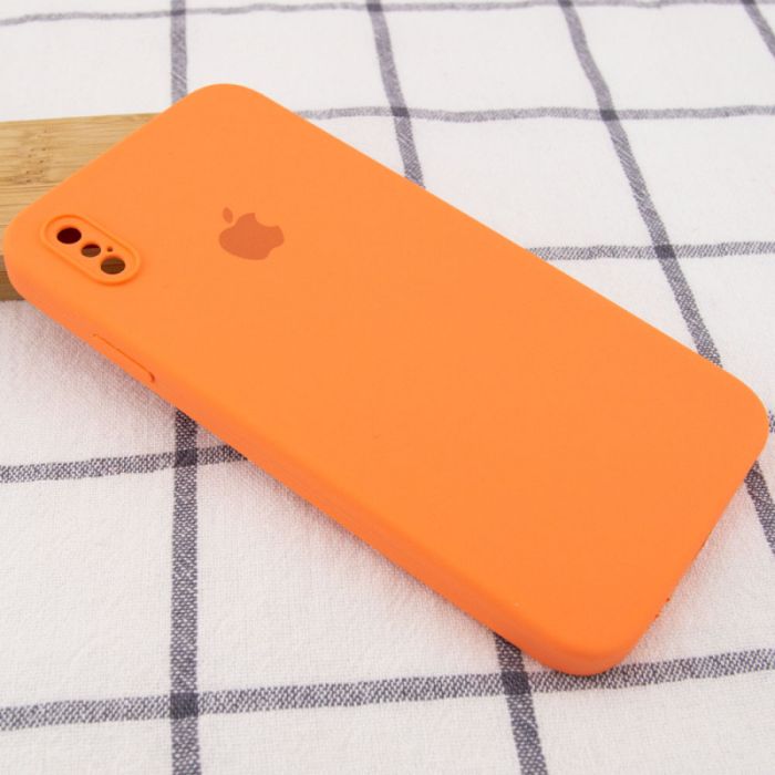 Чохол Silicone Case Square Full Camera Protective (AA) для Apple iPhone XS Max (6.5")