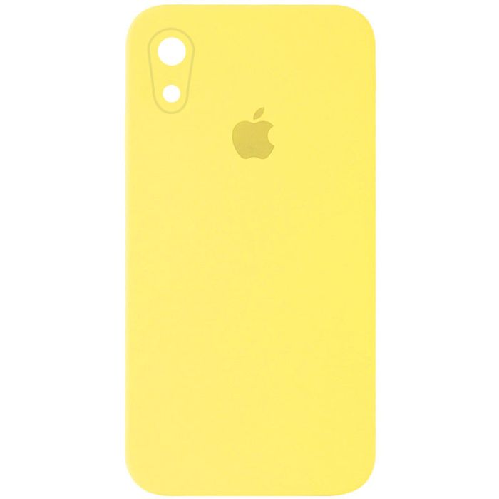 Чохол Silicone Case Square Full Camera Protective (AA) для Apple iPhone XR (6.1")