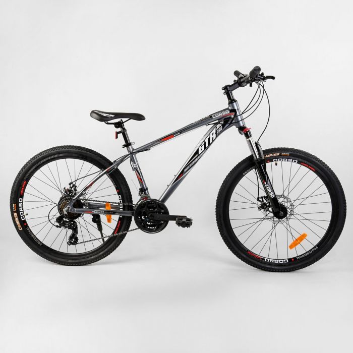 Велосипед Спортивний CORSO «GTR-3000»(91428) зібраний на 75%