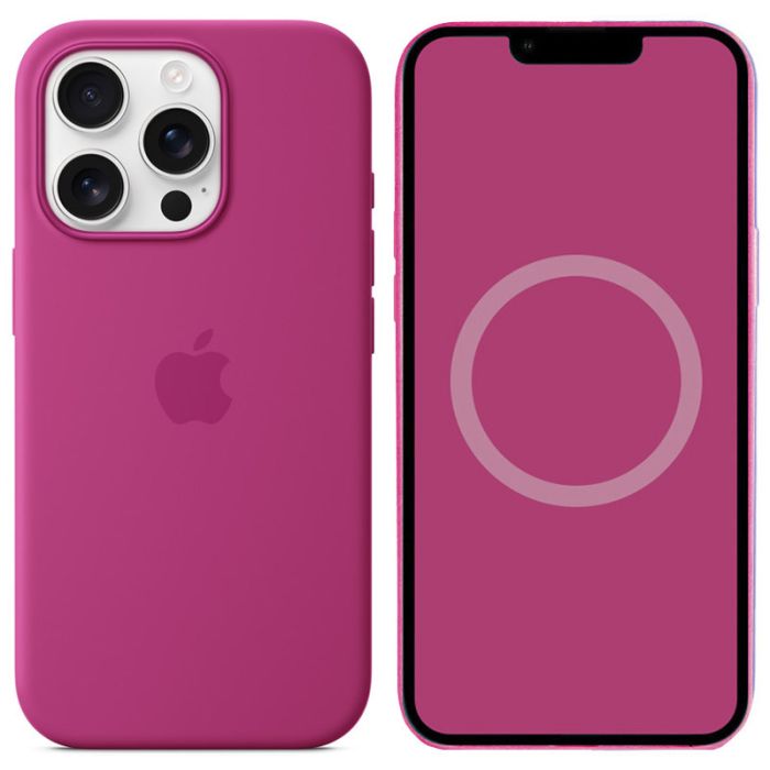 Чохол Silicone case (AAA) full with Magsafe and Animation для Apple iPhone 16 Pro Max (6.9")