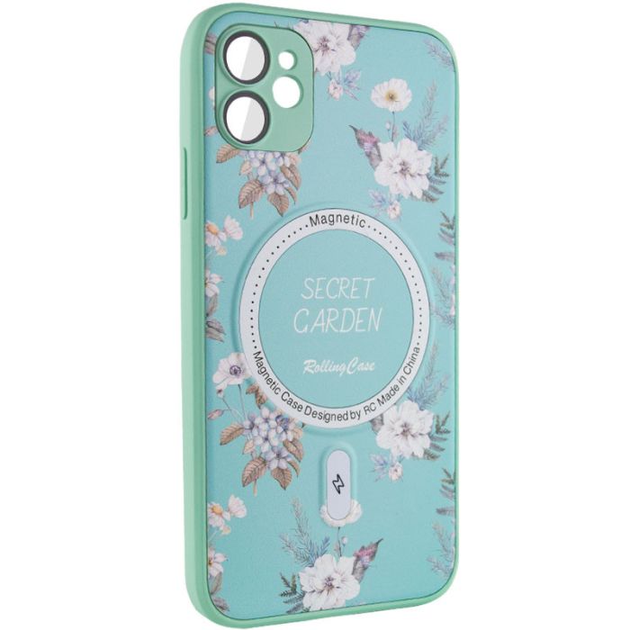 TPU+PC чохол Secret Garden with MagSafe для Apple iPhone 11 (6.1")