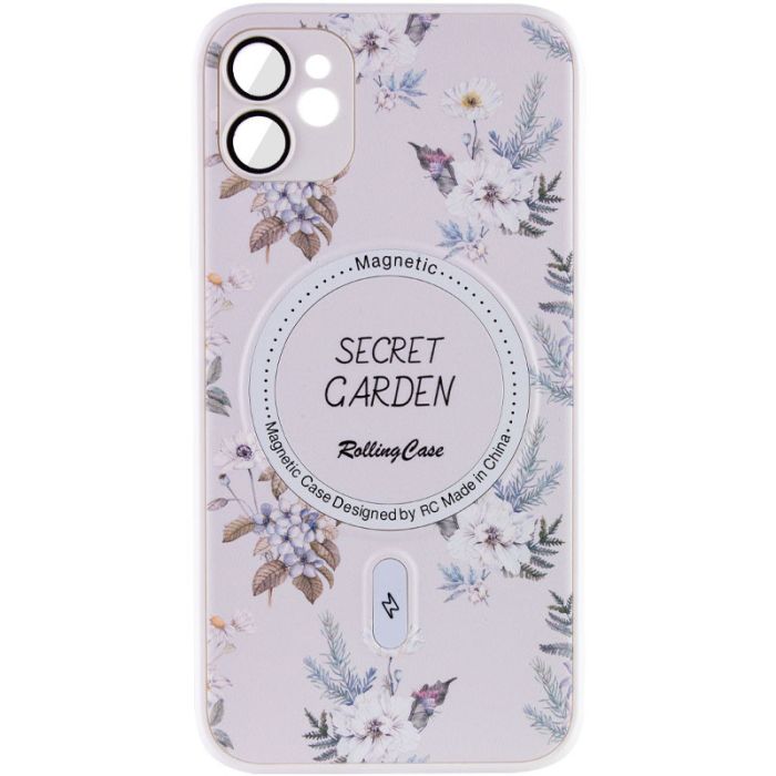 TPU+PC чохол Secret Garden with MagSafe для Apple iPhone 11 (6.1")