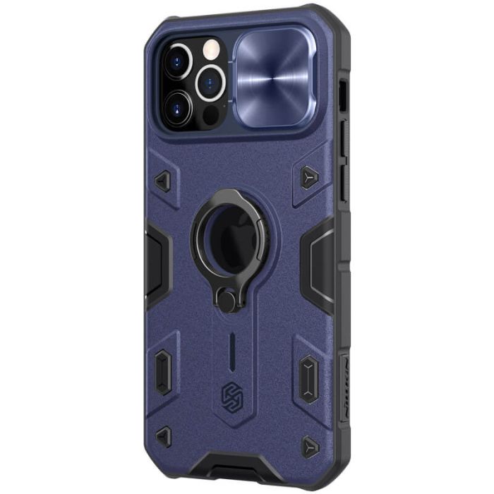 TPU+PC чохол Nillkin CamShield Armor (шторка на камеру) для Apple iPhone 12 Pro Max (6.7")