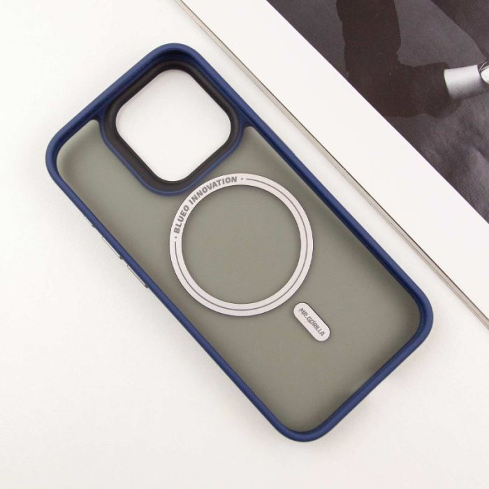 TPU+PC чохол Blueo Skin Friendly Frosted with MagSafe для Apple iPhone 15 Pro Max (6.7")