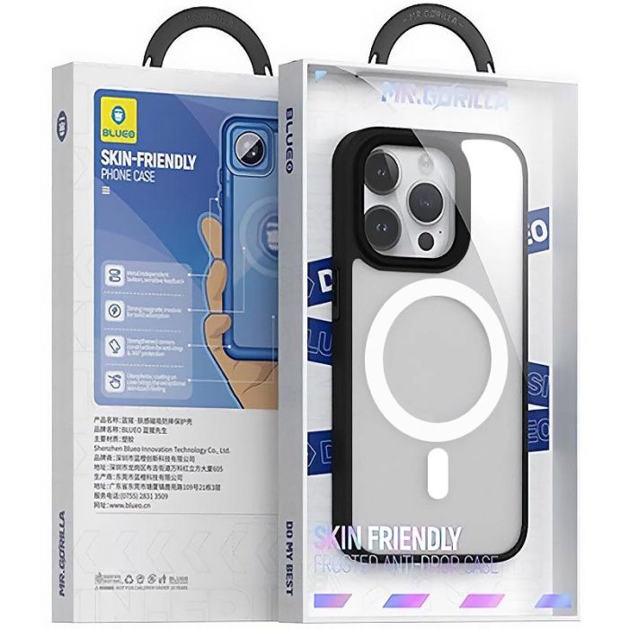 TPU+PC чохол Blueo Skin Friendly Frosted with MagSafe для Apple iPhone 14 Pro Max (6.7")