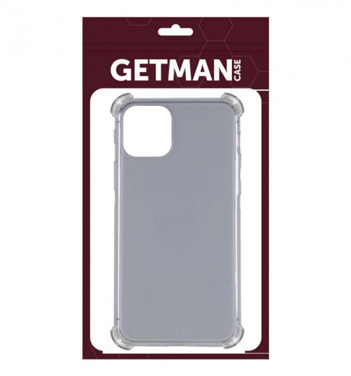 TPU чохол GETMAN Ease logo посилені кути для Apple iPhone 12 Pro Max (6.7")