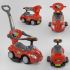 Автомобіль-толокар JOY Червоний (3766 - R) з батьківською ручкою
