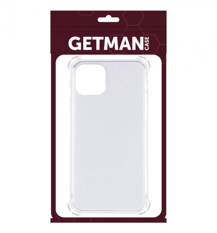 TPU чохол GETMAN Ease logo посилені кути для Apple iPhone 12 Pro / 12 (6.1")