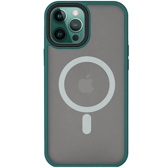 TPU+PC чохол Metal Buttons with MagSafe для Apple iPhone 14 Pro Max (6.7")