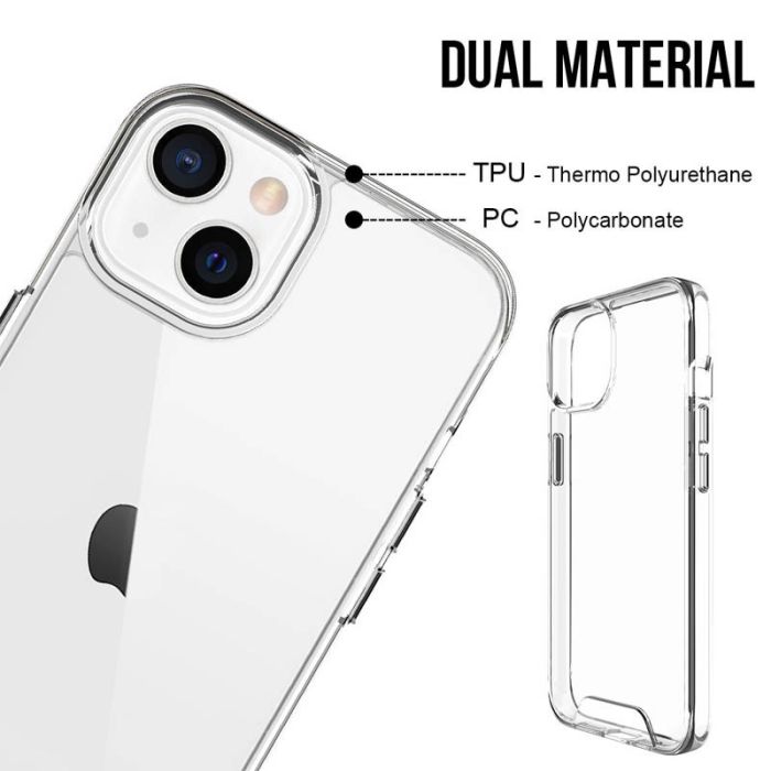 Чохол TPU Space Case transparent для Apple iPhone 15 (6.1")