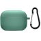 Силиконовый футляр с микрофиброй для наушников Airpods 3