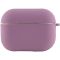 Силиконовый футляр с микрофиброй для наушников Airpods 3