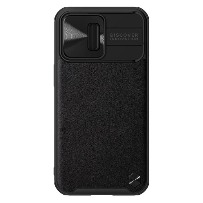 Шкіряна накладка Nillkin Camshield Leather (шторка на камеру) для Apple iPhone 13 Pro (6.1")