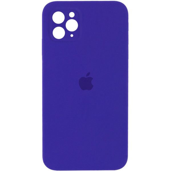 Уценка Чехол Silicone Case Square Full Camera Protective (AA) для Apple iPhone 11 Pro (5.8")