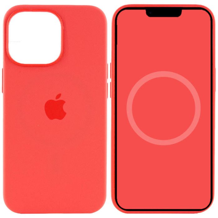 Уцінка Чохол Silicone case (AAA) full with Magsafe and Animation для Apple iPhone 15 Pro (6.1")