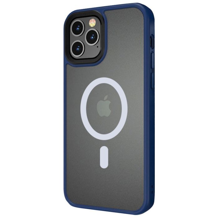 TPU+PC чохол Metal Buttons with MagSafe для Apple iPhone 12 Pro Max (6.7")