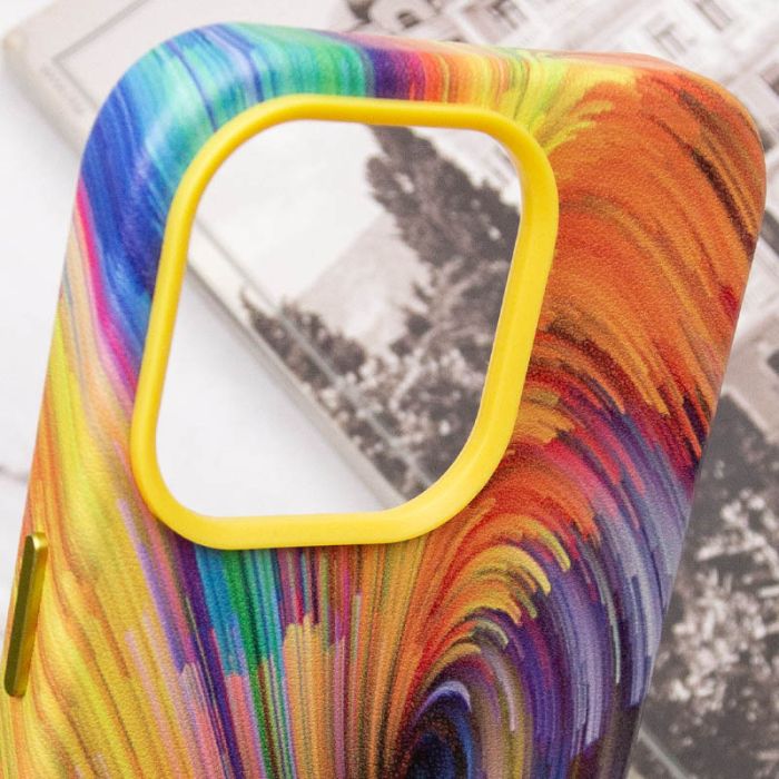 Шкіряний чохол Colour Splash with MagSafe для Apple iPhone 13 Pro Max (6.7")