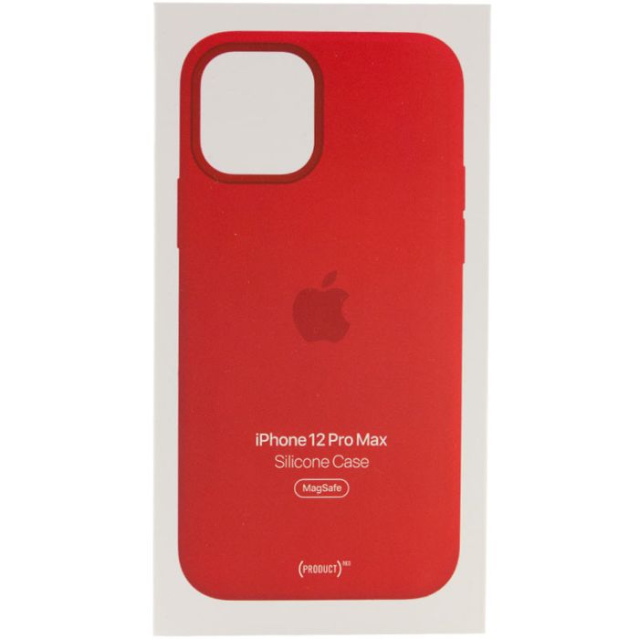 Чохол Silicone case (AAA) full with Magsafe and Animation для Apple iPhone 12 Pro Max (6.7")