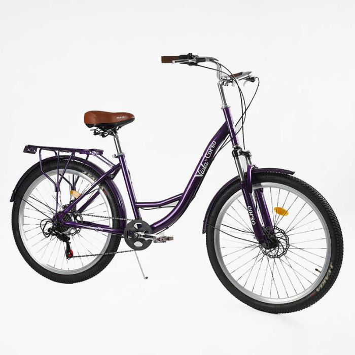 Велоcипед міський Corso «Viola» 26" дюймів VL-26914  