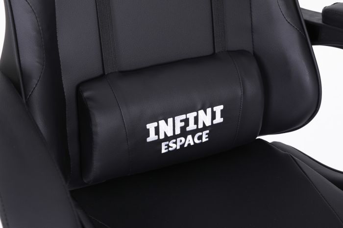 Комп‘ютерне крісло з підставкою для ніг INFINI ESPACE Чорний