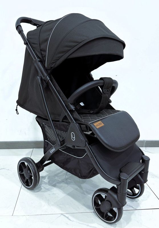 Детская прогулочная Коляска JOY "Livvi" (LV-08160) рама алюминиевая, футкавер, подстаканник, телескопическая ручка