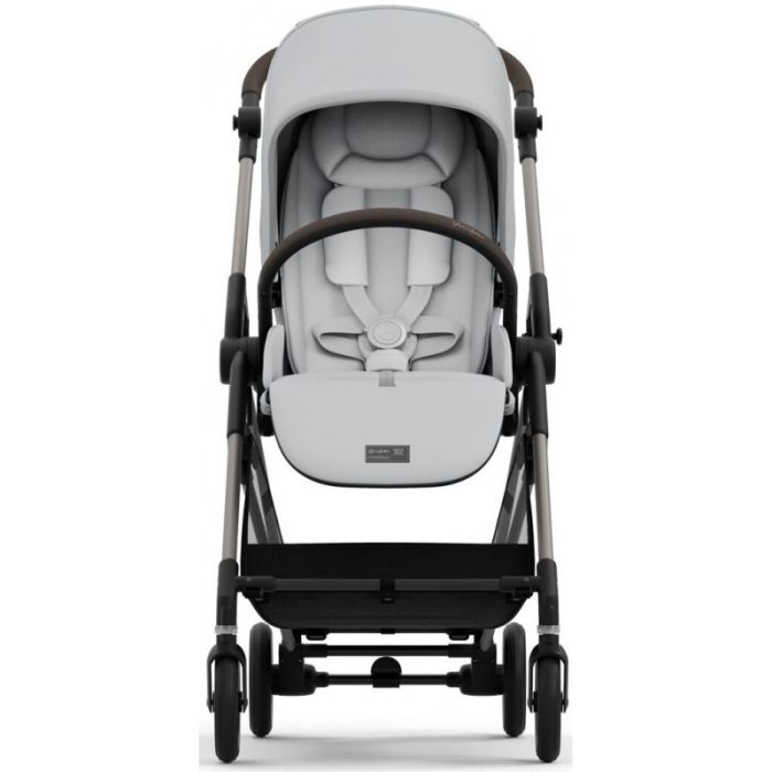 Коляска Cybex Melio Fog Grey (с бампером)