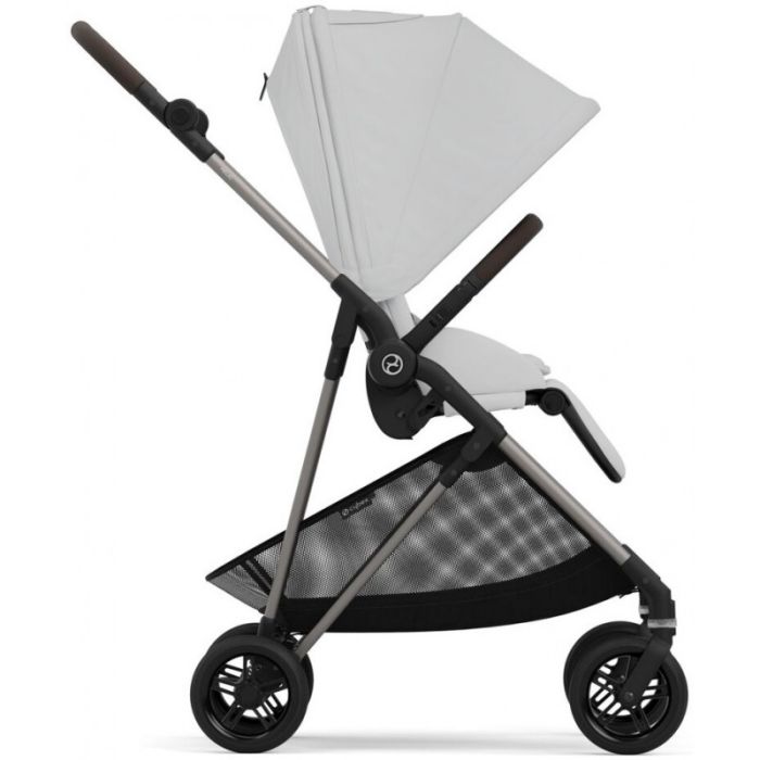 Коляска Cybex Melio Fog Grey (с бампером)