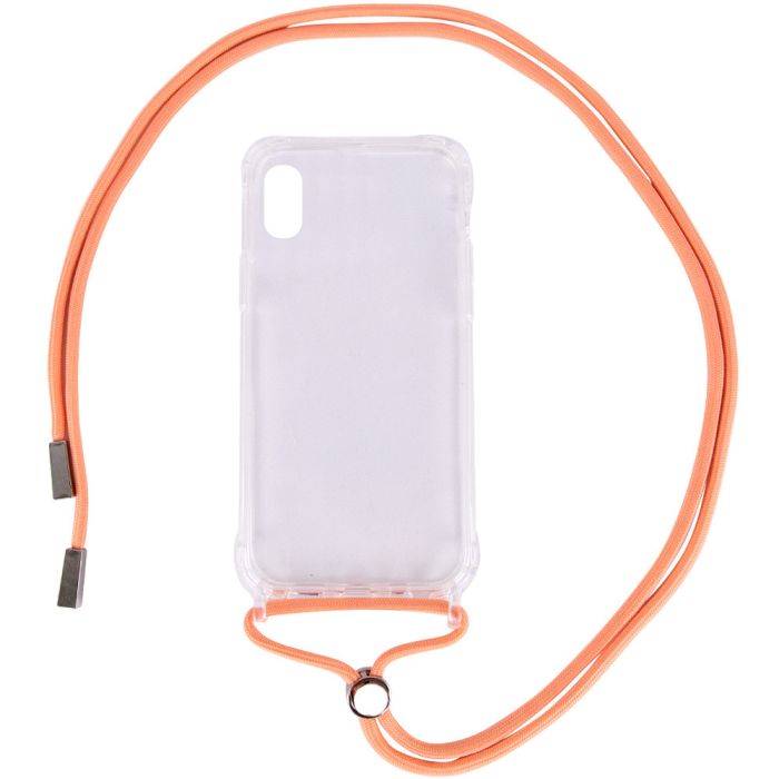 Чохол TPU Crossbody Transparent для Apple iPhone XS Max (6.5")