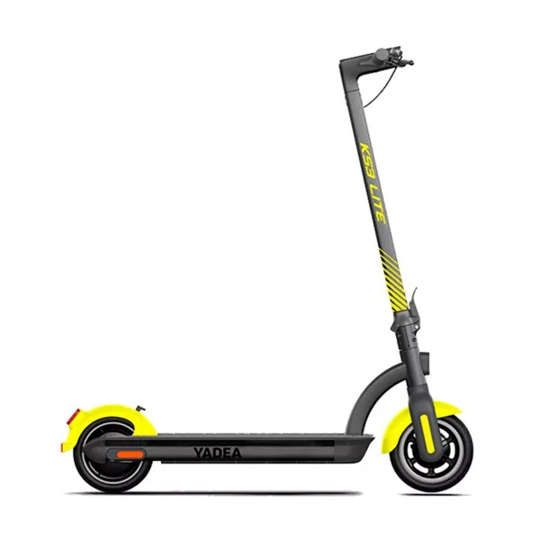 Cамокат акумуляторний YADEA KS3 Lite сіро-жовтий, 500Вт